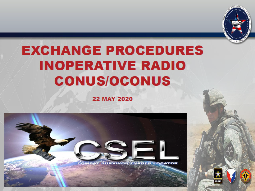 CESL Exchange Procedures PPT