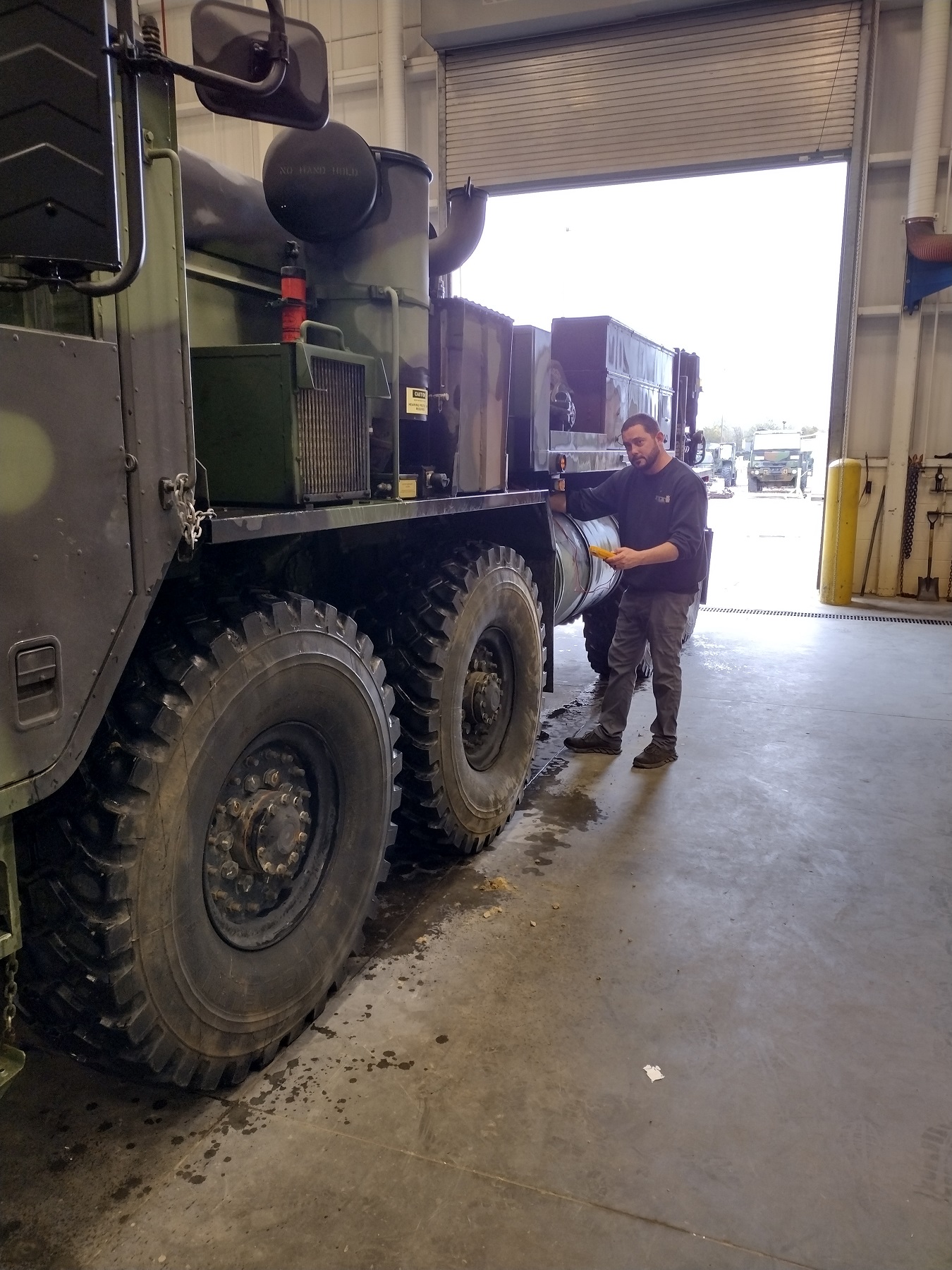 Ryan Cowles, Heavy Mobile Technician, Recovery and Munitions Division TACOM Fleet Management Expansion (FMX) office, North Range, Ft Lee, VA