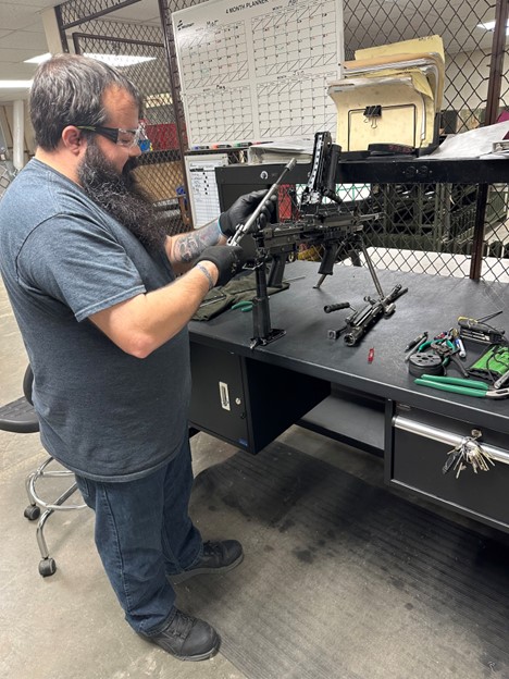Nicholas K. Johns, Small Arms Repair Technician, TACOM FMX, Ft Benning
