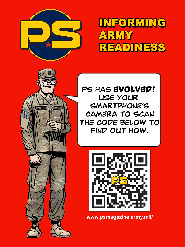 PS Poster with QR code