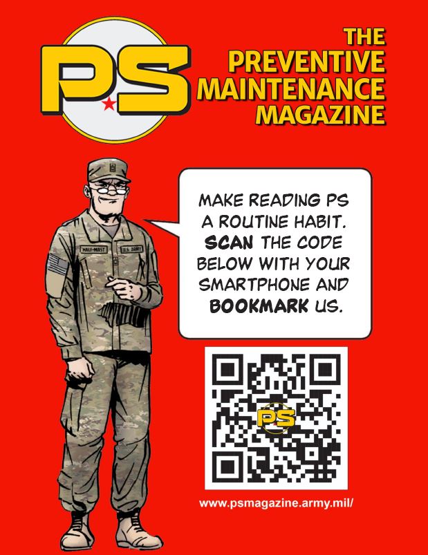 Updated PS Magazine Poster with QR code