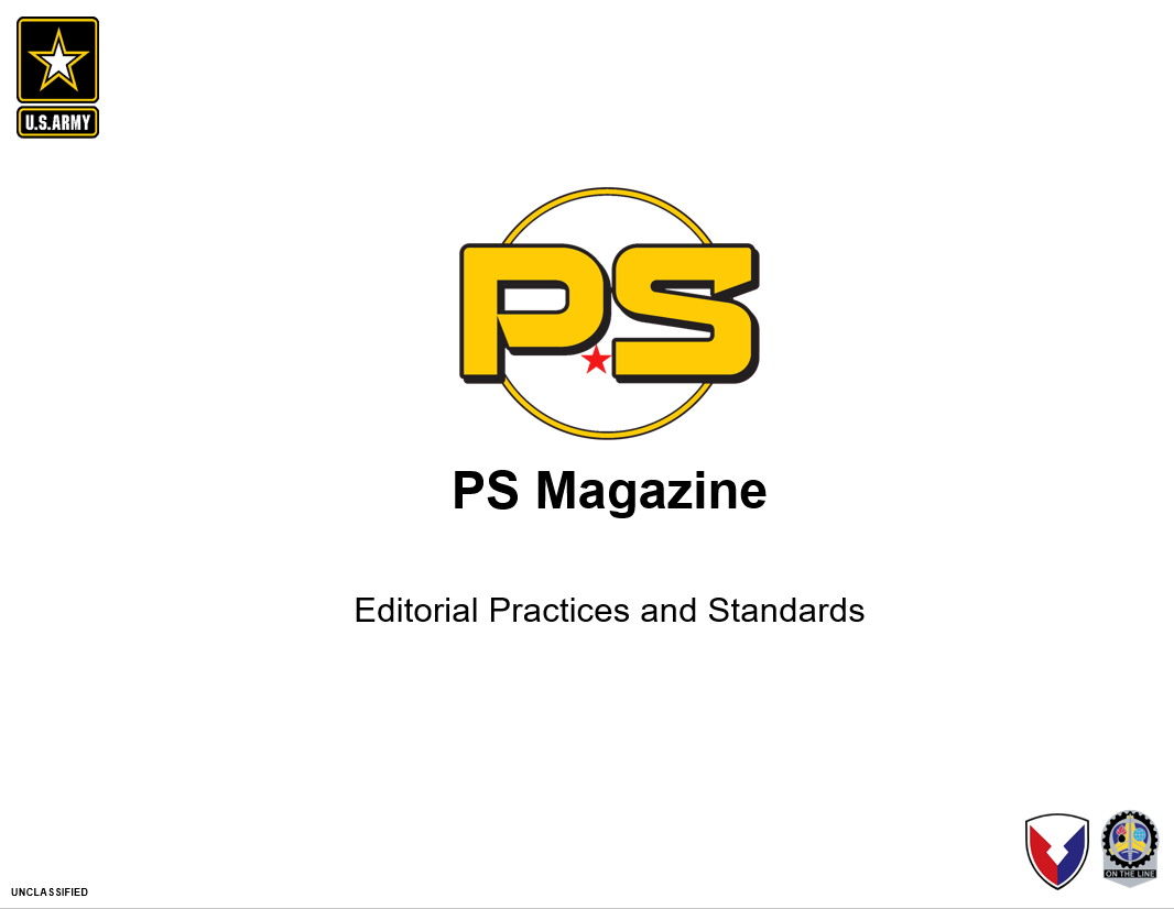 PS Magazine's Editorial Practices and Standards